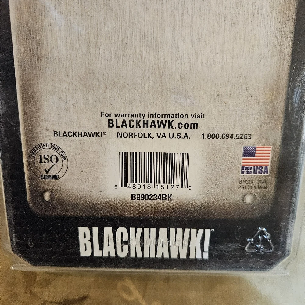NIP Blaclhawk Holster For Glock And Smith M&P